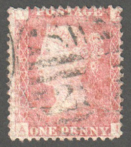 Great Britain Scott 33 Used Plate 138 - AI - Click Image to Close